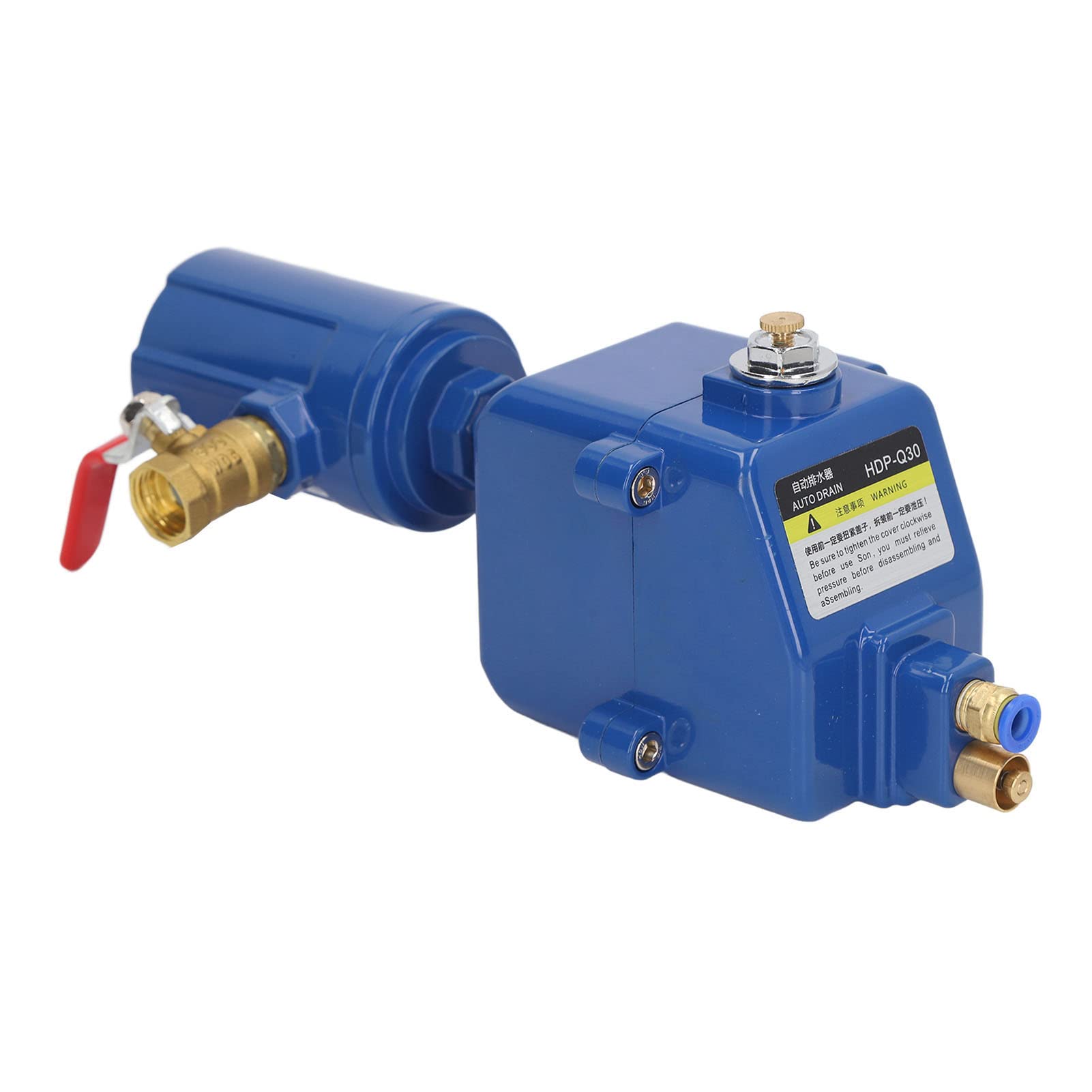 Filtro de aire comprimido en Gearwell, secador de aire de salida de 8 mm de 2 pulgadas de 2 pulgadas, separador de agua de tanque de gas automático, filtro neumático antis