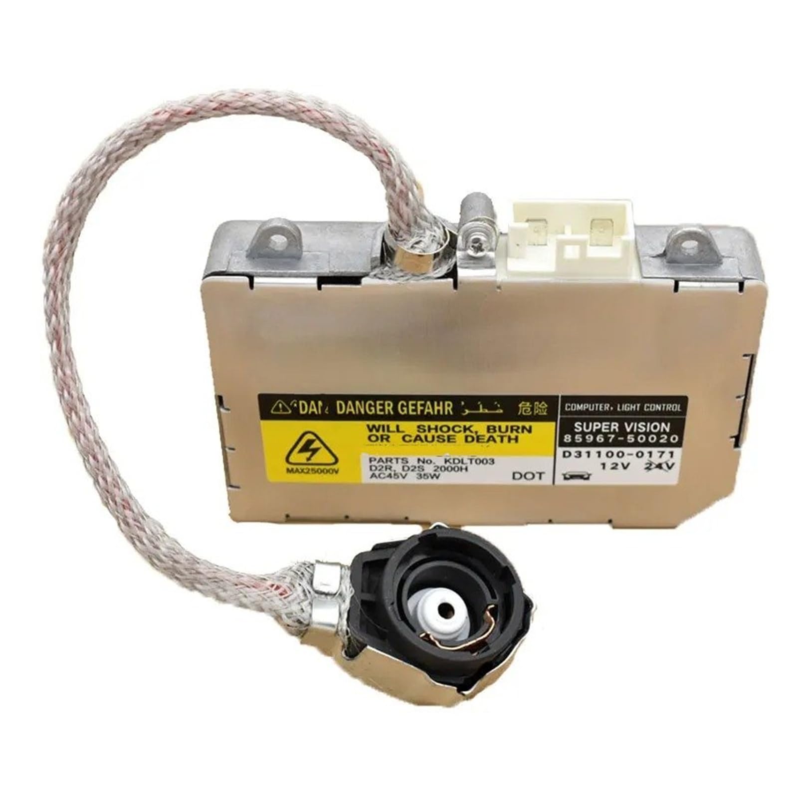 Per Lincoln Per Aviator LS 2003 - 2006 D2S D2R 85967-50020 8596750020 DDLT002 ​​Modulo Controllo Computerizzato Ballast Allo Xeno HID Zavorra Xeno Faro Modulo