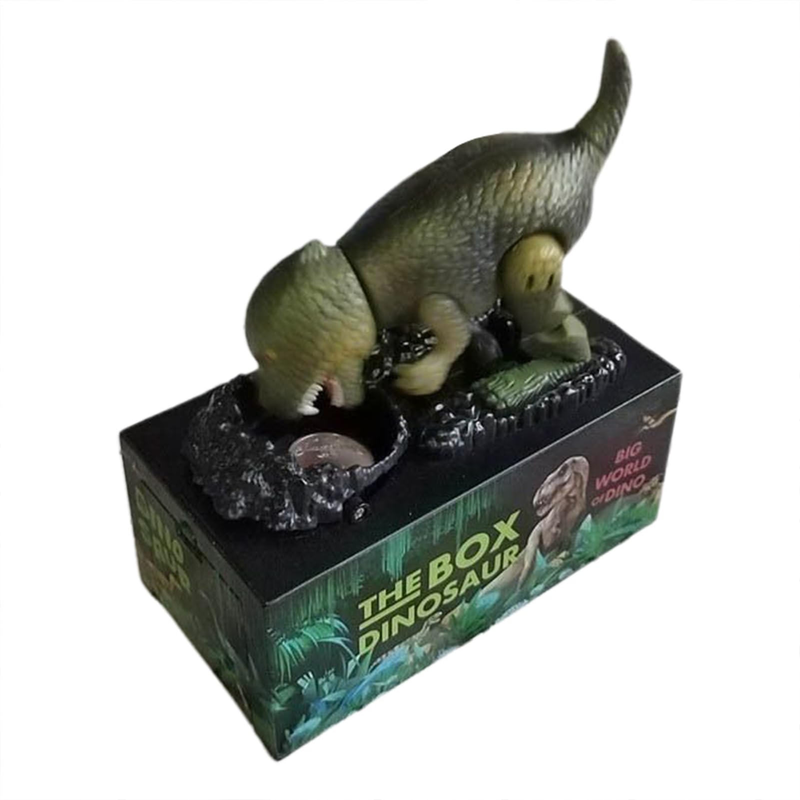 Boîte à monnaie musicale dinosaure avec gestion électronique des économies pour enfant