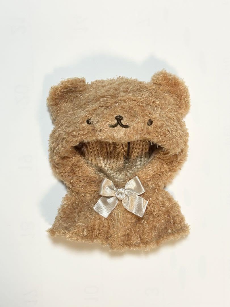 Amazon.co.jp: ちびぐるみ×Chibiぬいのでこれーしょん くまポンチョ