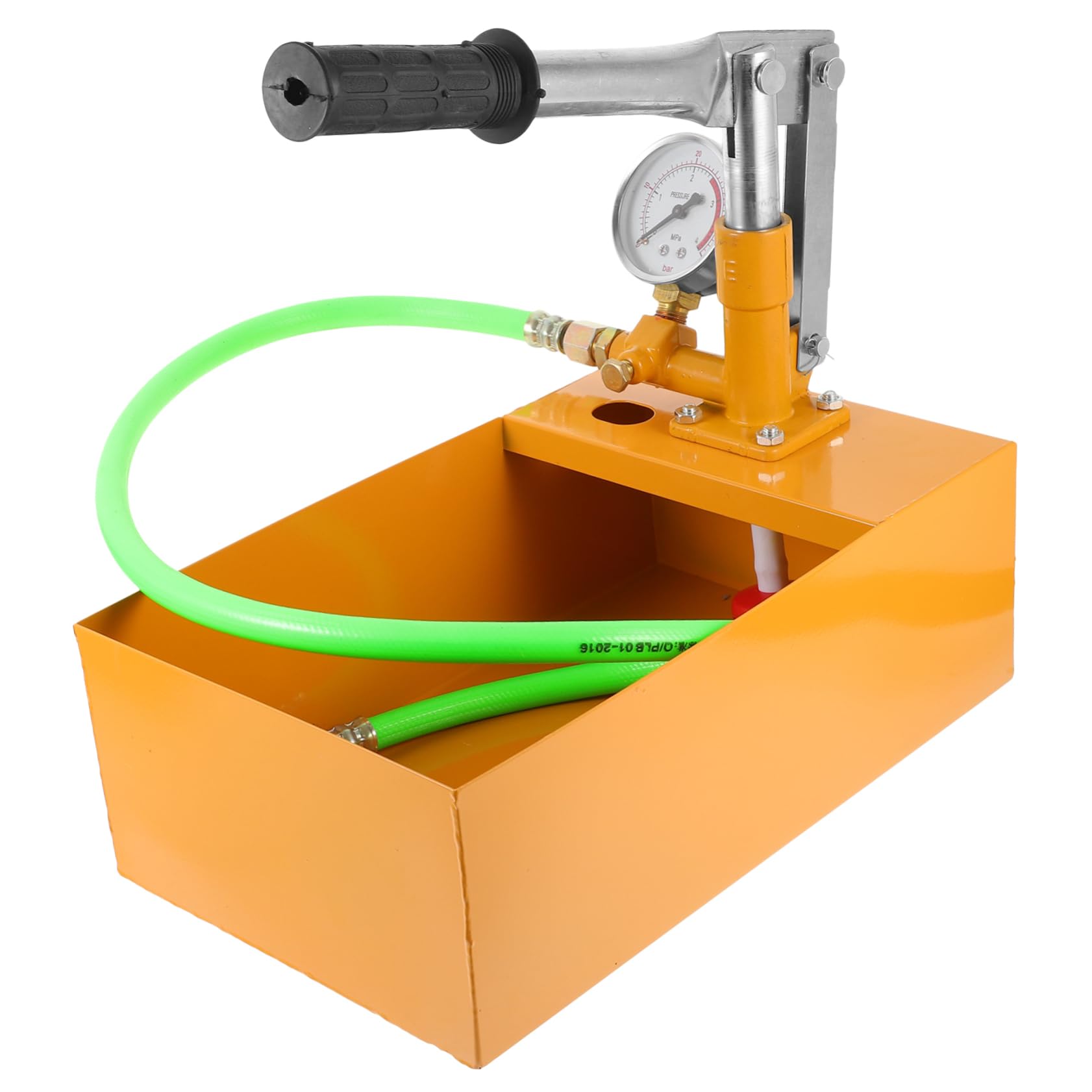 CIYODO Test Pump Leak Detection Tools High Pressure Pump Hydraulic Testing Tool Hand Pump Test Tool Water Pump Hydraulic Pressure Pressure Gauge Pipe Tool Water Pressure Tester