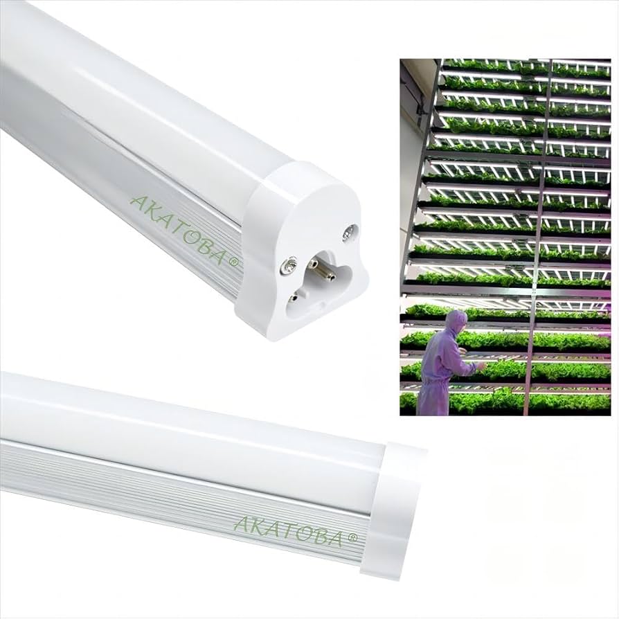 Amazon.co.jp: 【25本入り】植物育成ライト120cm（昼光色）消費電力18w