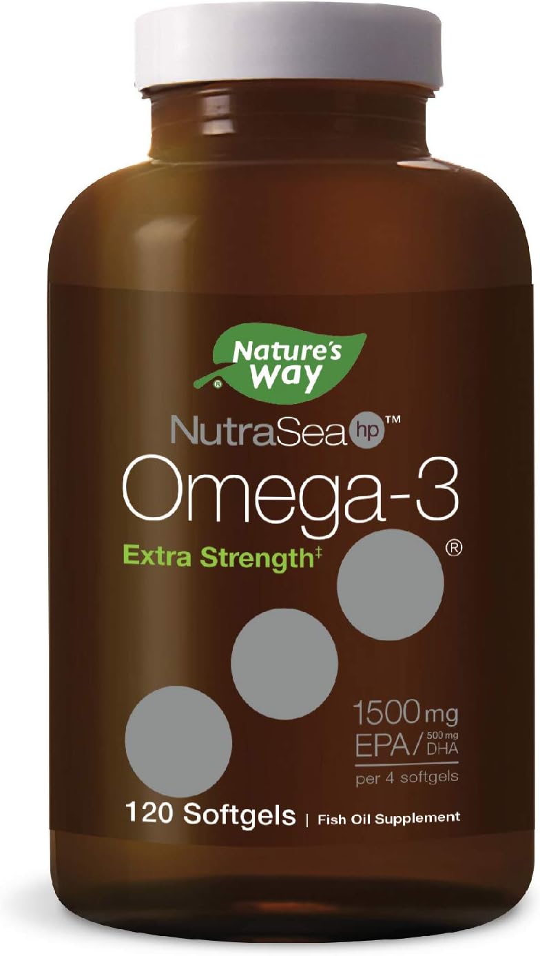 ASCENTA Nutrasea Hp Concentrate EPA Omega 3, 120 CT