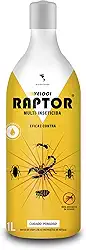 BIO DEFENSE Veloci Raptor Multi-Inseticida De Alta Tecnologia Eficaz Contra Insetos E Pragas Incluindo As Mais Perigosas Como O Escorpião - 1L