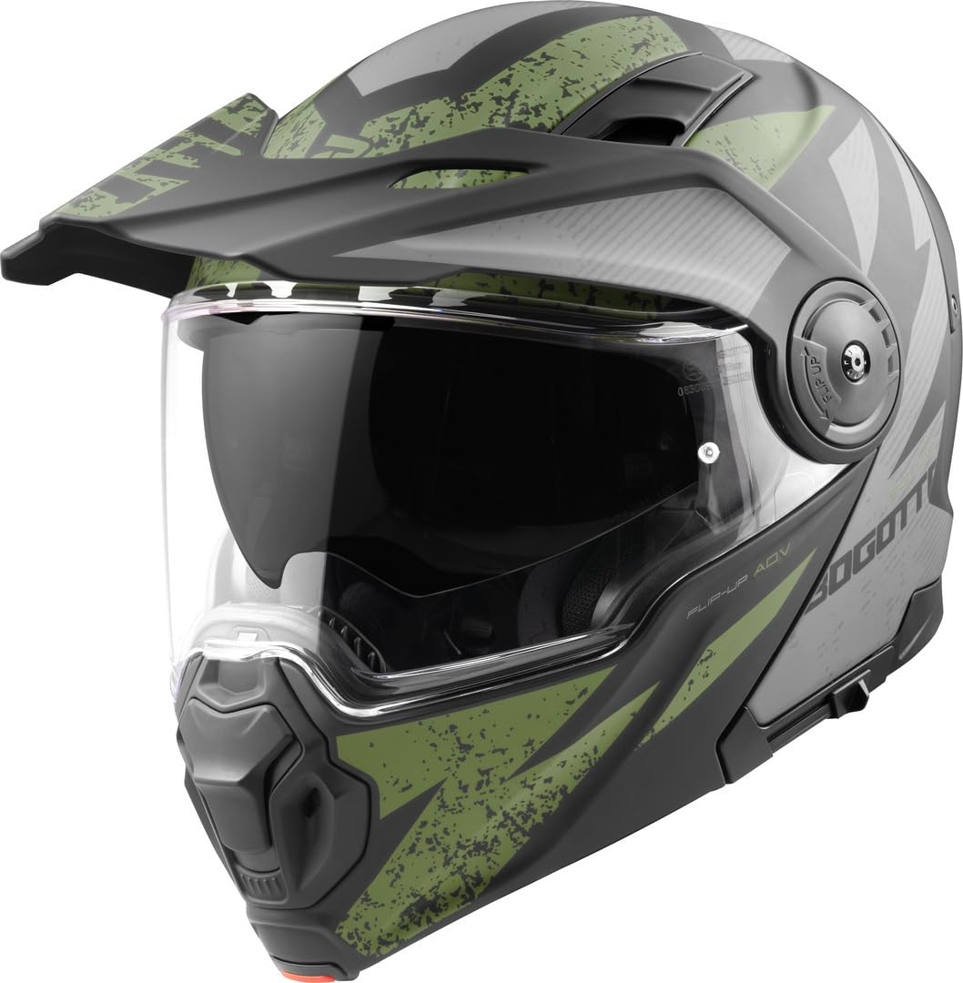 Bogotto FG-102 Safari Kask enduro z włókna szklanego