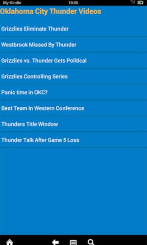 OKC Basketball News (Kindle Tablet Edition)
