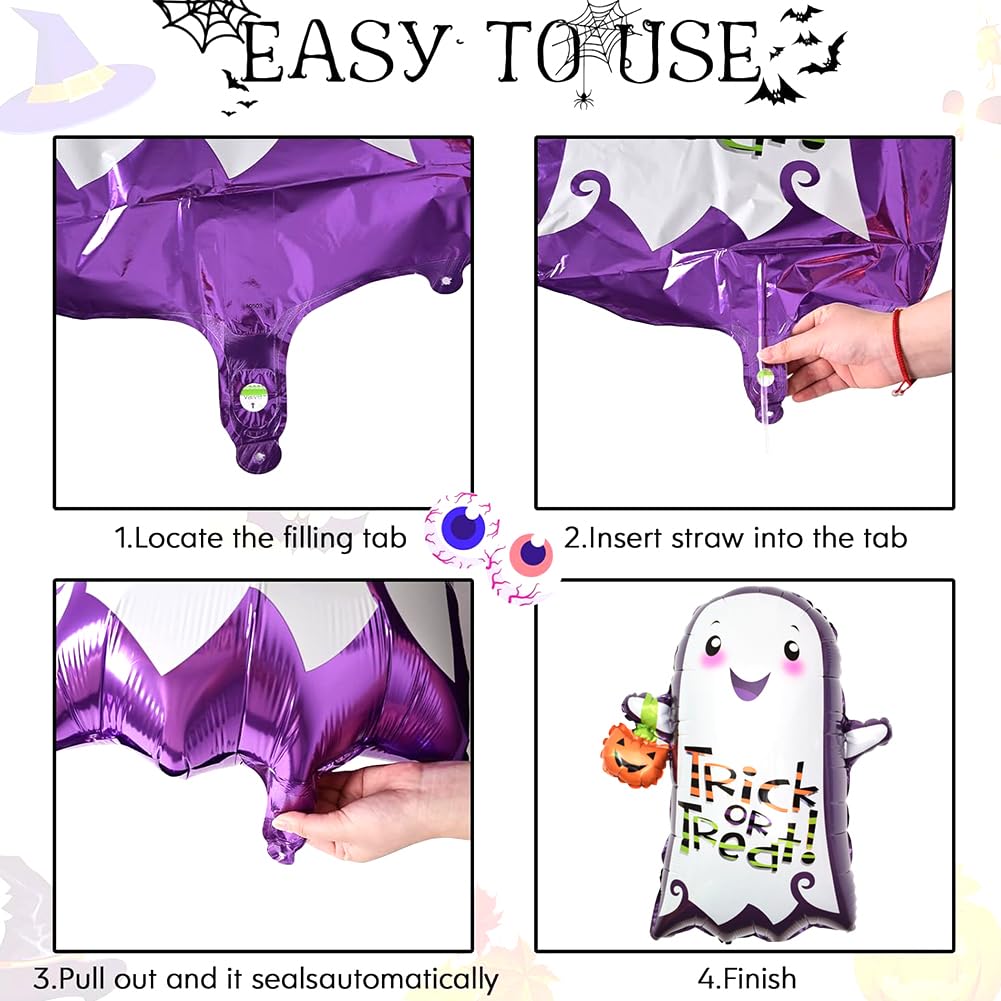 Large Halloween Foil Balloons - Image 3