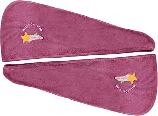 Healeved 2 Peças Toalha De Cabelo Seco Toalhas De Corpo Para Banho Toalha De Secagem Rápida Onsen Toalha De Banho De Cabelo Toalha De Secagem Rápida Turbante Toalha De Cabelo Envoltório De