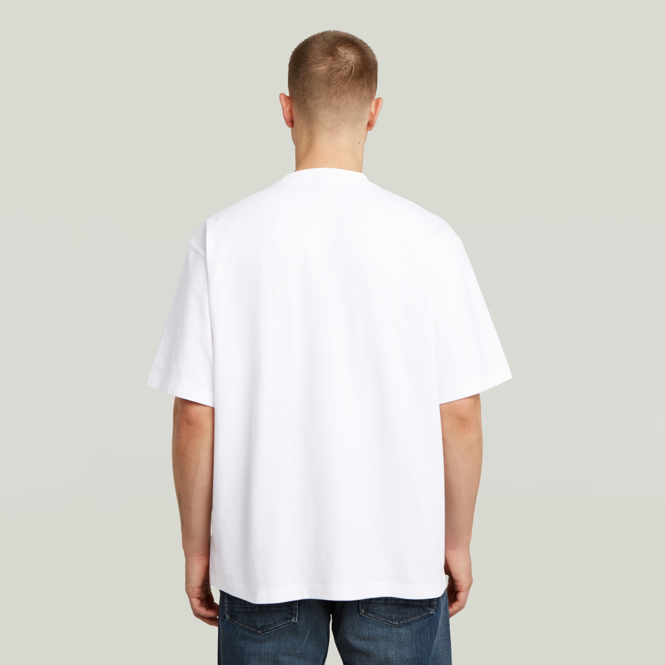 G-Star Boxy Base R T Camiseta Hombre (Pack de 1)