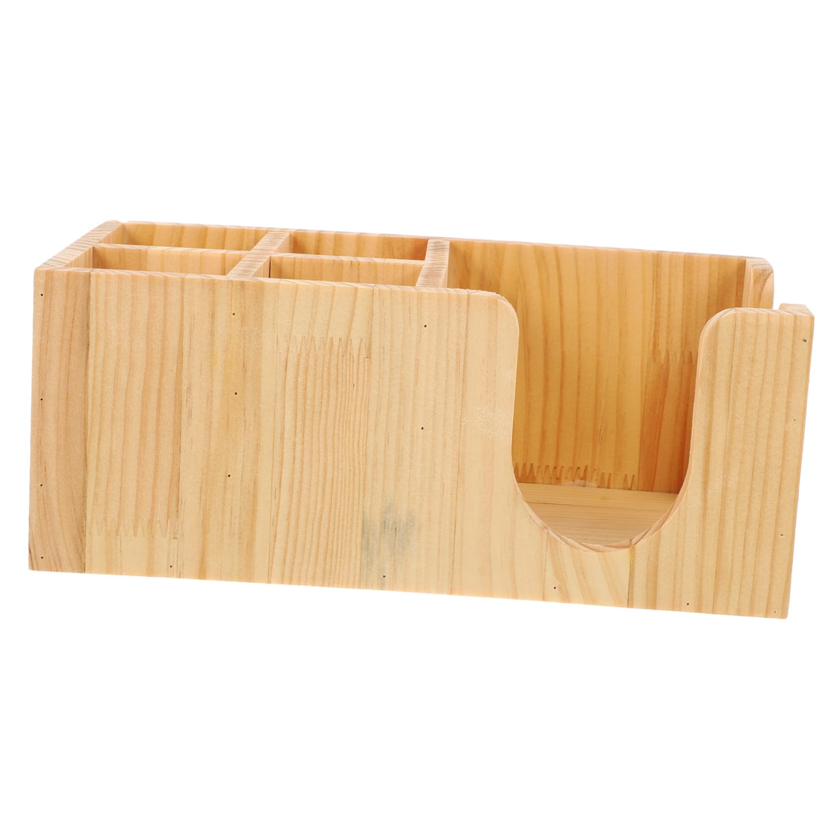 Porte-pailles et sachets de thé pour bar à café boîte de rangement bois Hemobllo