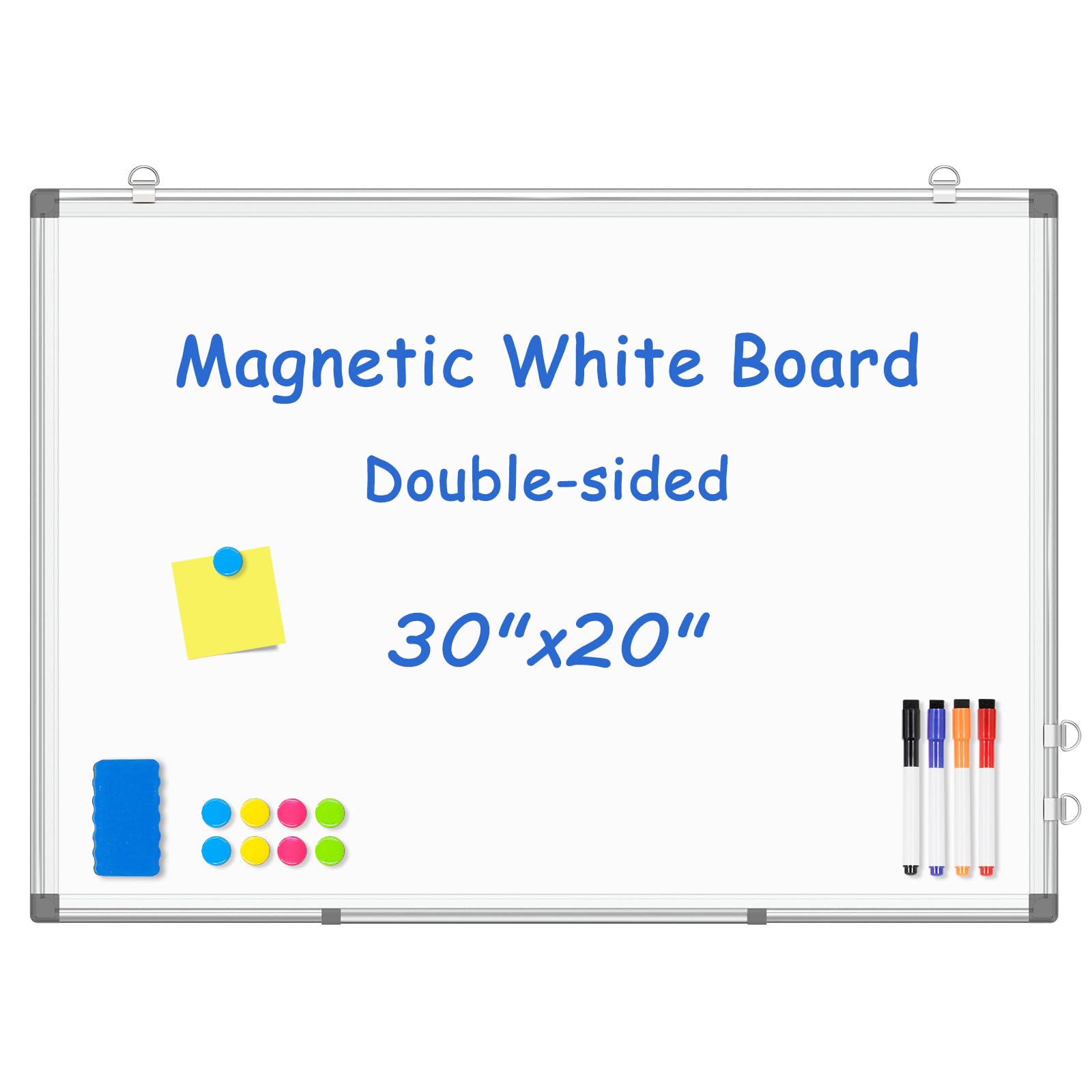 WALGLASS Pizarra blanca para pared de 20 x 30 cm