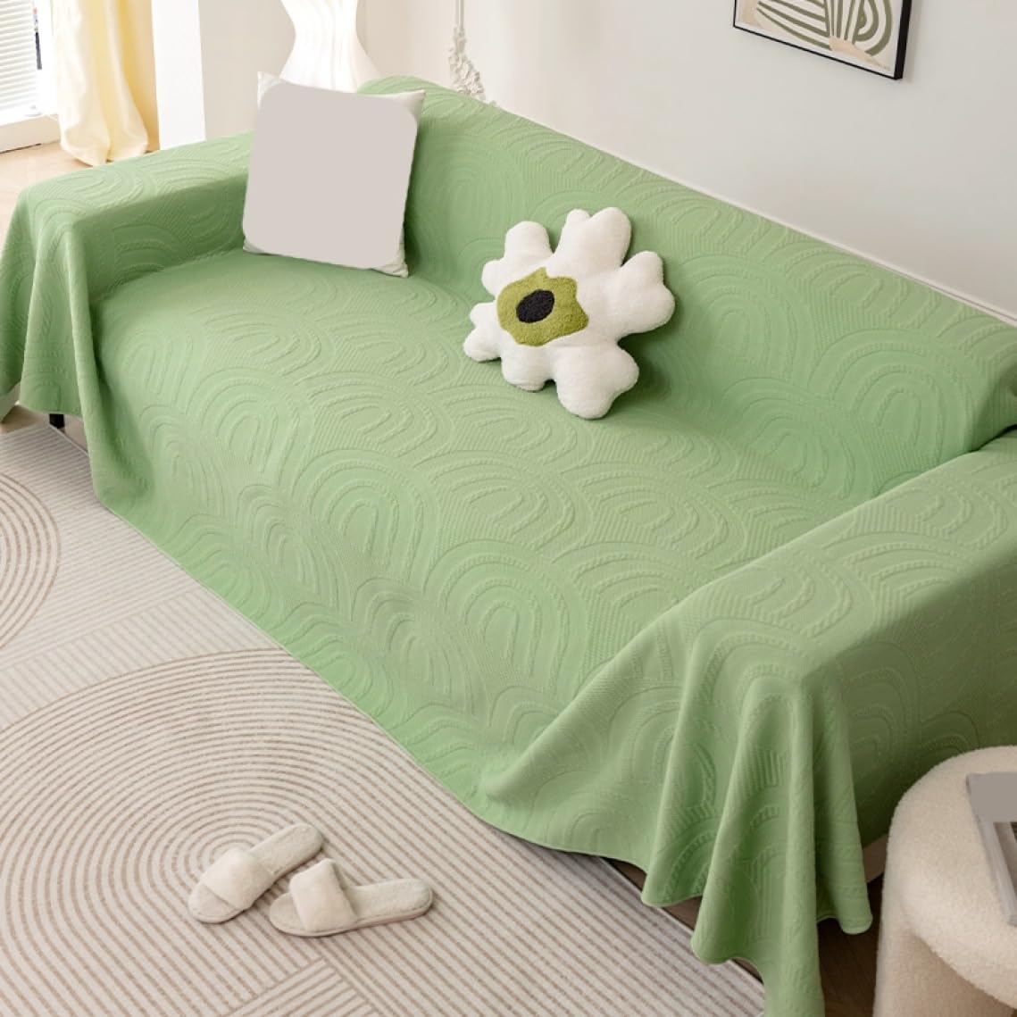 Amazon｜マルチカバー ニュープレーン 180*300cm インド綿100