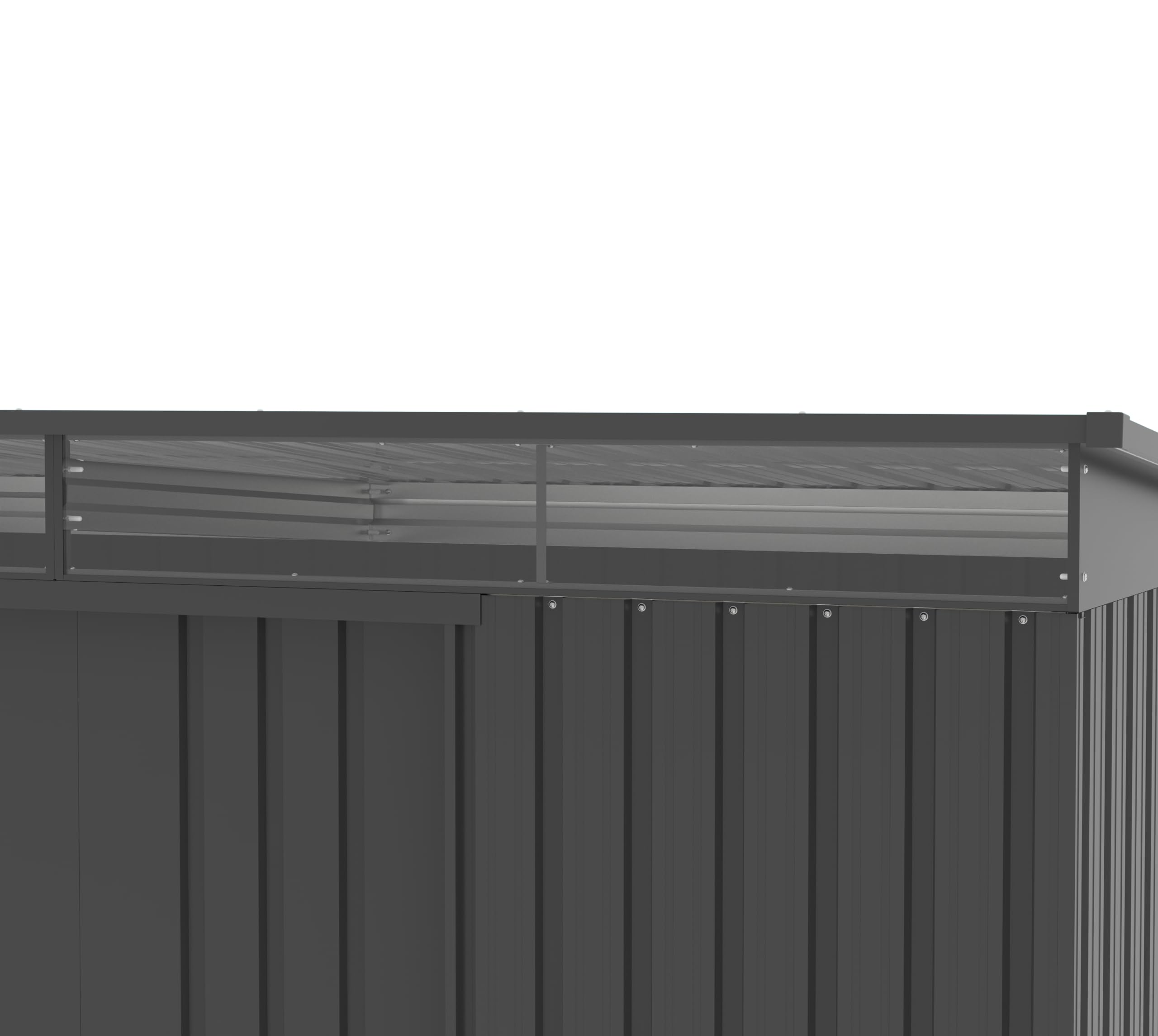 tepro Casetta per attrezzi in metallo Multi Shed XL Skylight, dimensioni: 263 x 184 x 202 cm