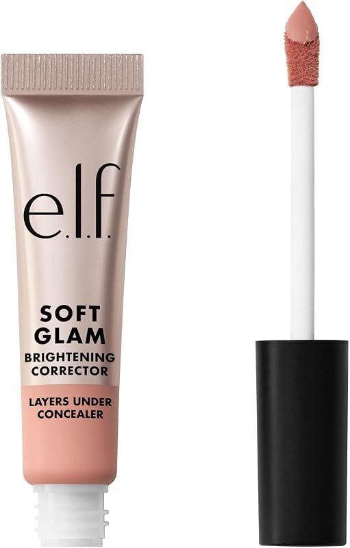 Soft Glam Brightening Corrector, Helps Minimize Dark Circles & Discoloration, Hydrating With A Natural Finish, Vegan & Cruelty-Free, Light Pink