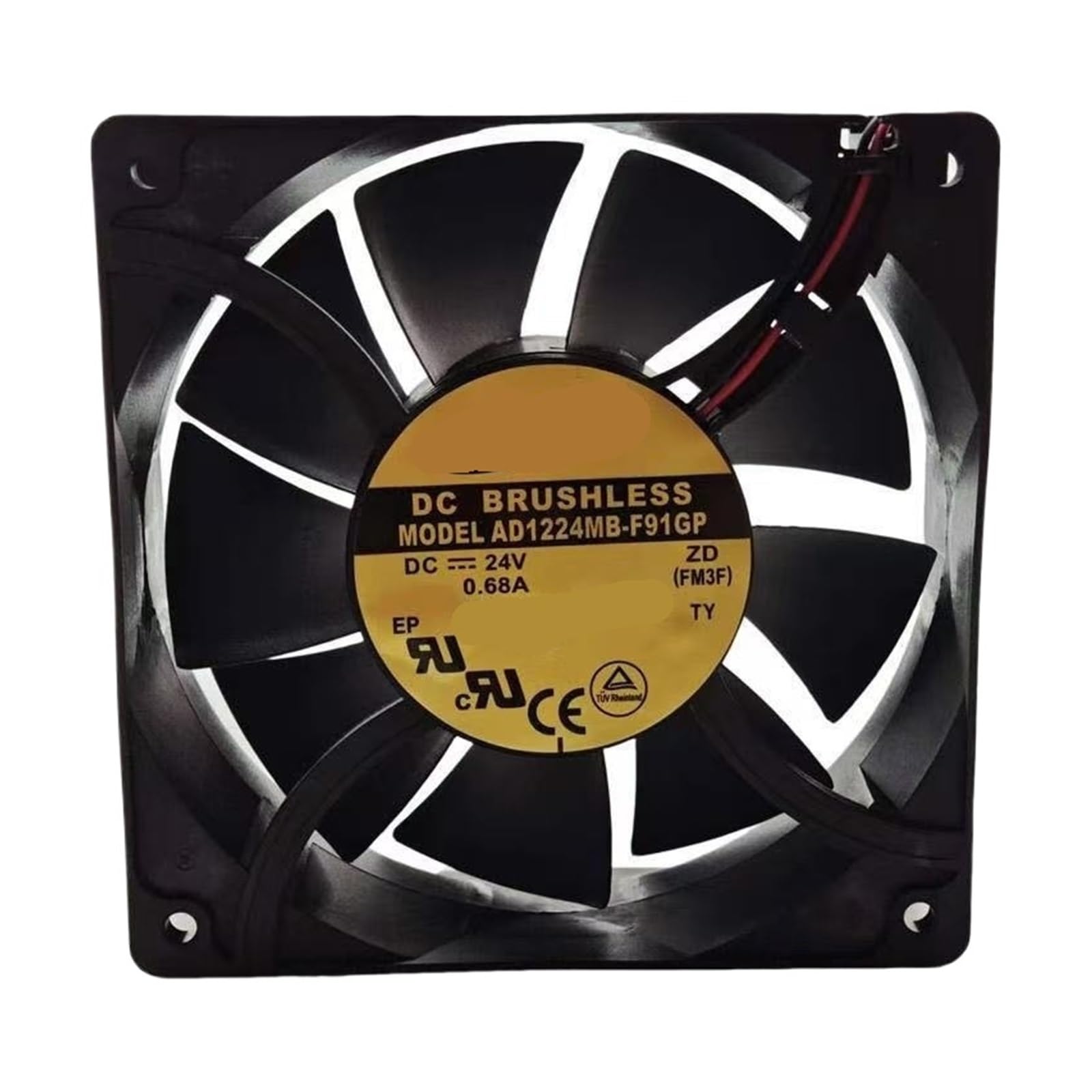 Ventilateur de Refroidissement 12038 AD1224MB-F91GP 24V pour boîtier industriel