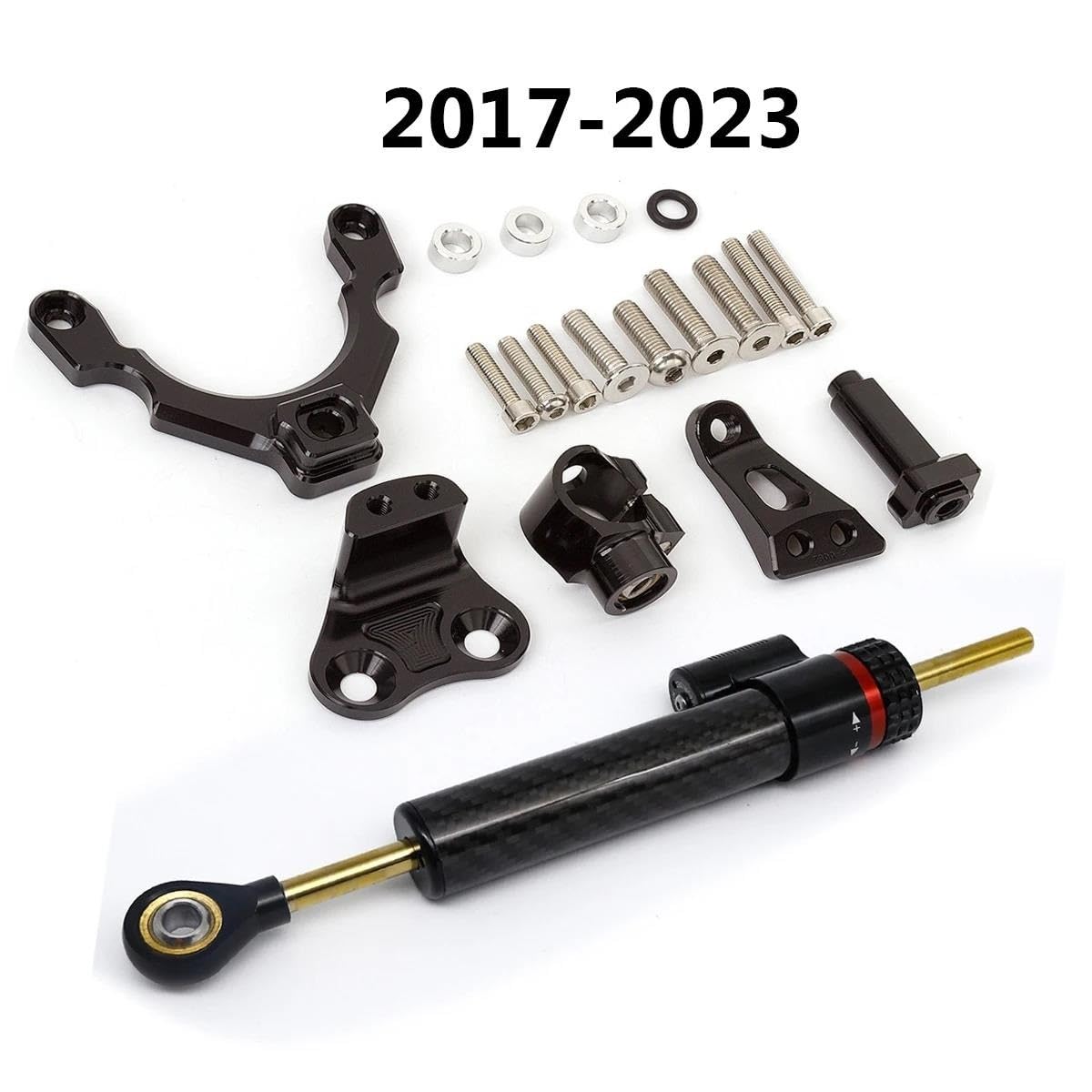 Lenkstabilisierung Dämpfer Für Kawasaki Z900 Z 900 2017-2022 2023 Motorrad Lenkungsdämpfer Stabilisator Dämpfer Halterung Unterstützung Kit (Color : 7)