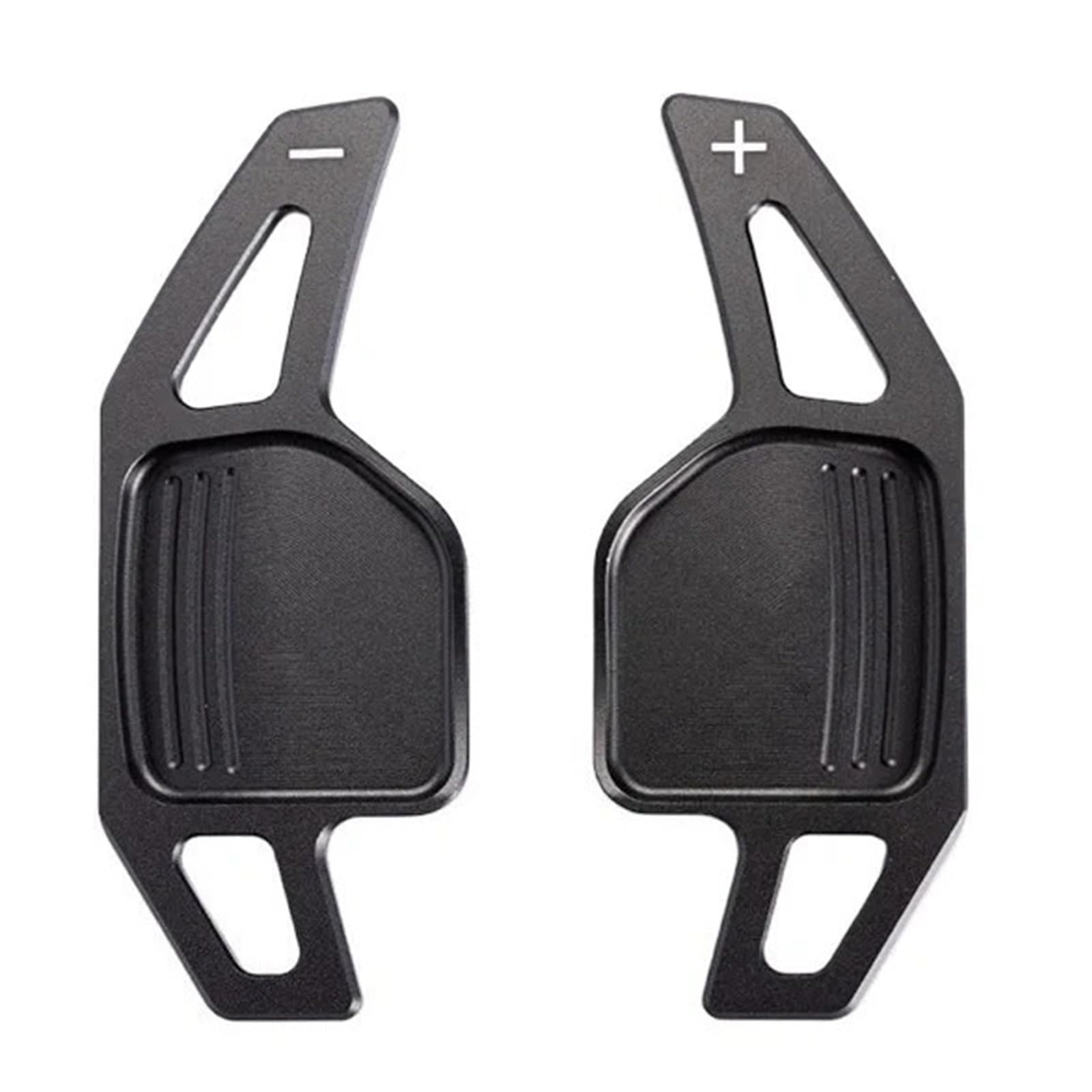 Immlsx For Type A Black Car Shift Paddle For A3 For A4 For A5 For A6 For A7 For A8 For Q5 For Q7 Tt S3 S4 S5 R8 Aluminum Steering Wheel Shift Paddle Shifter Extension Gear Shifter Paddles(For Type A Black)