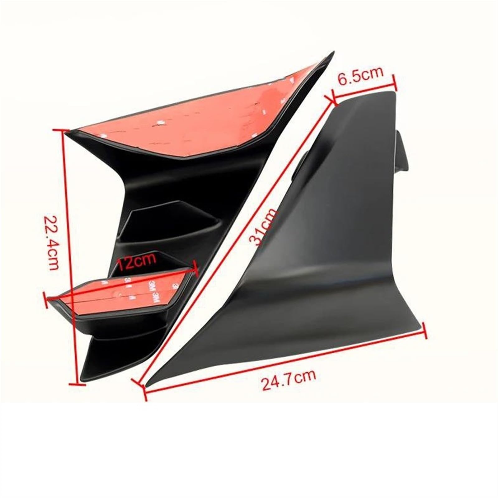 Alerones Laterales De Fibra De Carbono Para Honda CBR1000RR – Winglets Aerodinámicos, 2 Piezas