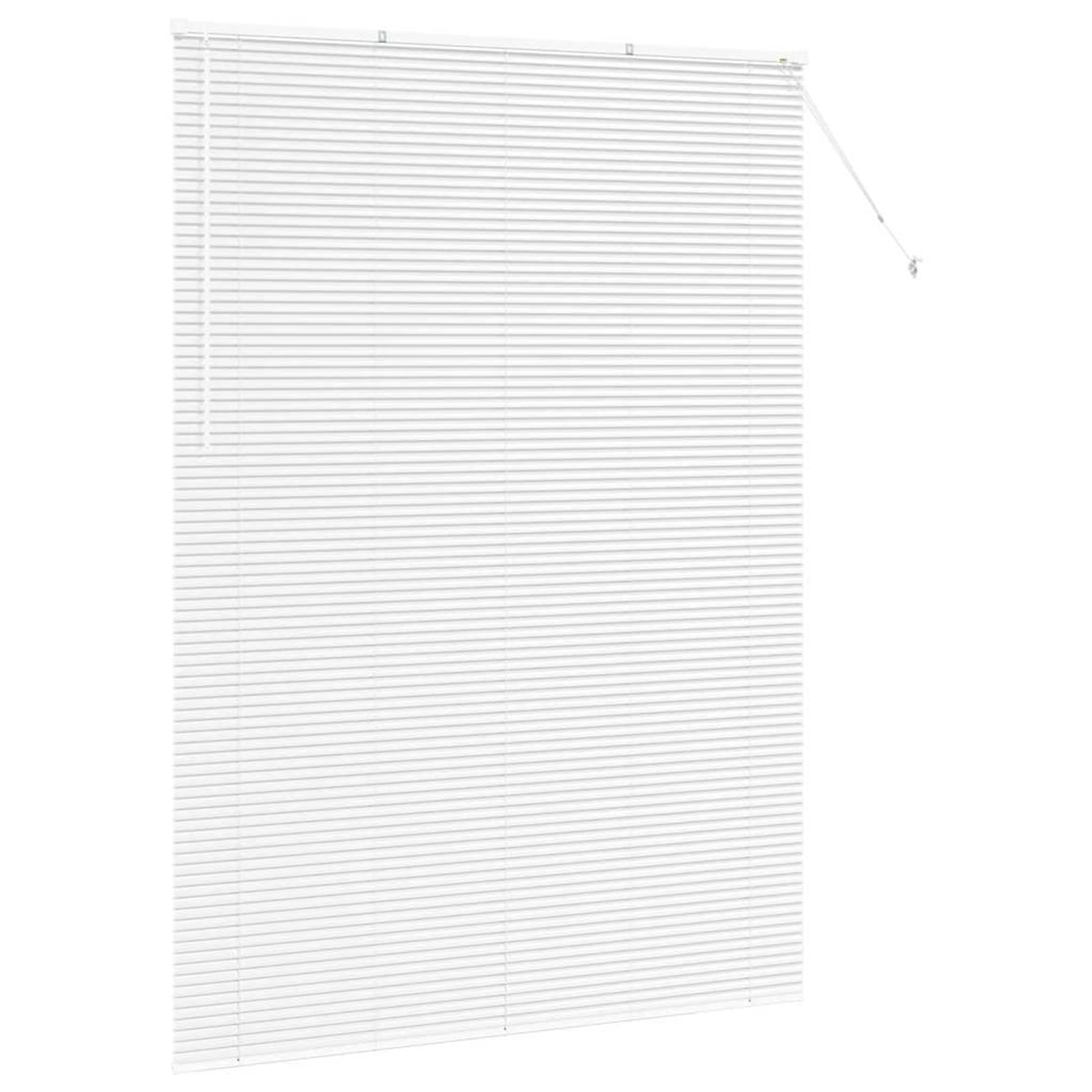 Gecheer Tenda per Finestra con Tende Altro Bianco 155 x 220 cm AlluminioTende Moderne