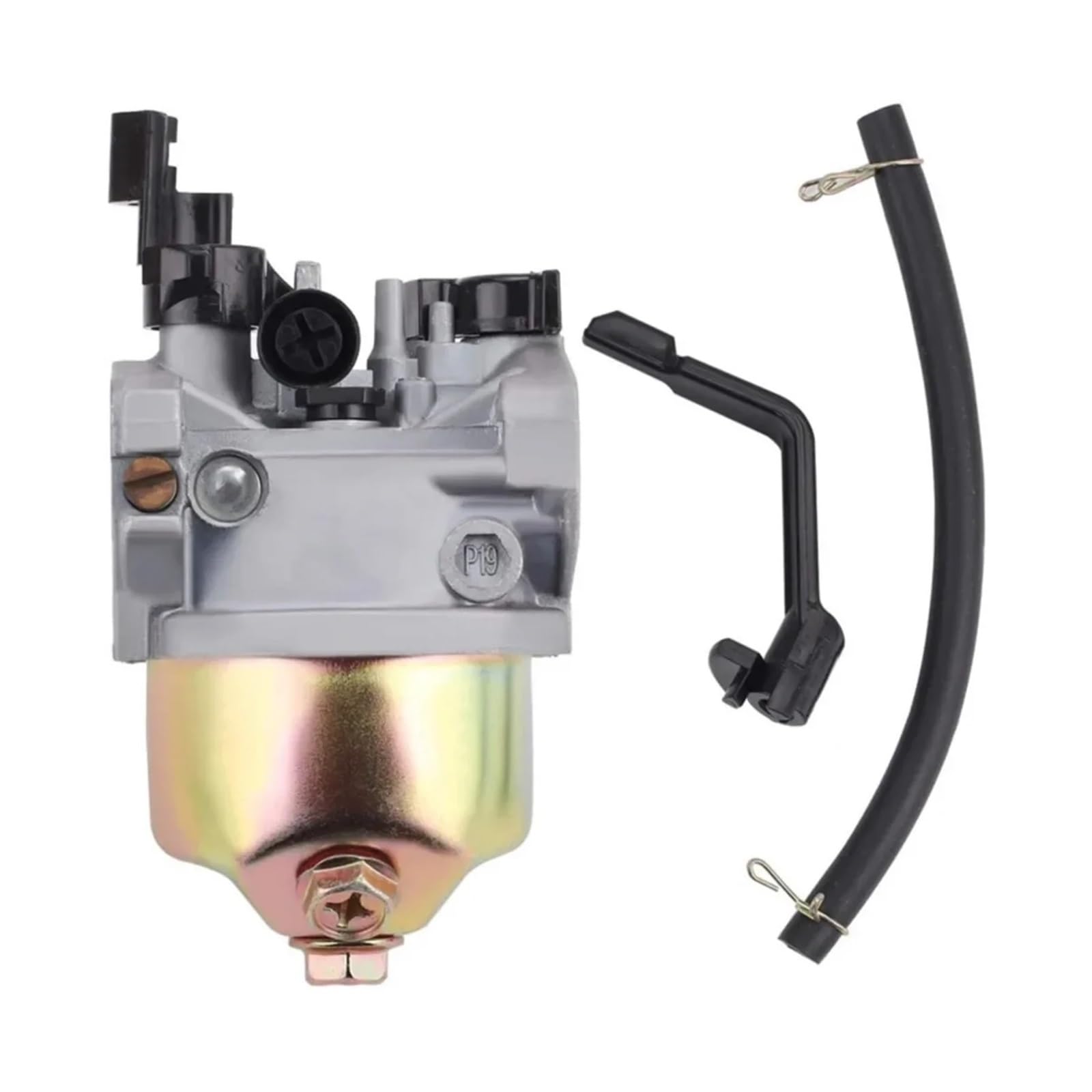 GX120 GX160 168 168F para Carburador para Honda para Generador 19MM repuestos Carburador 2KW - 3KW para Generador Gasolina con Motor Metal Reparar