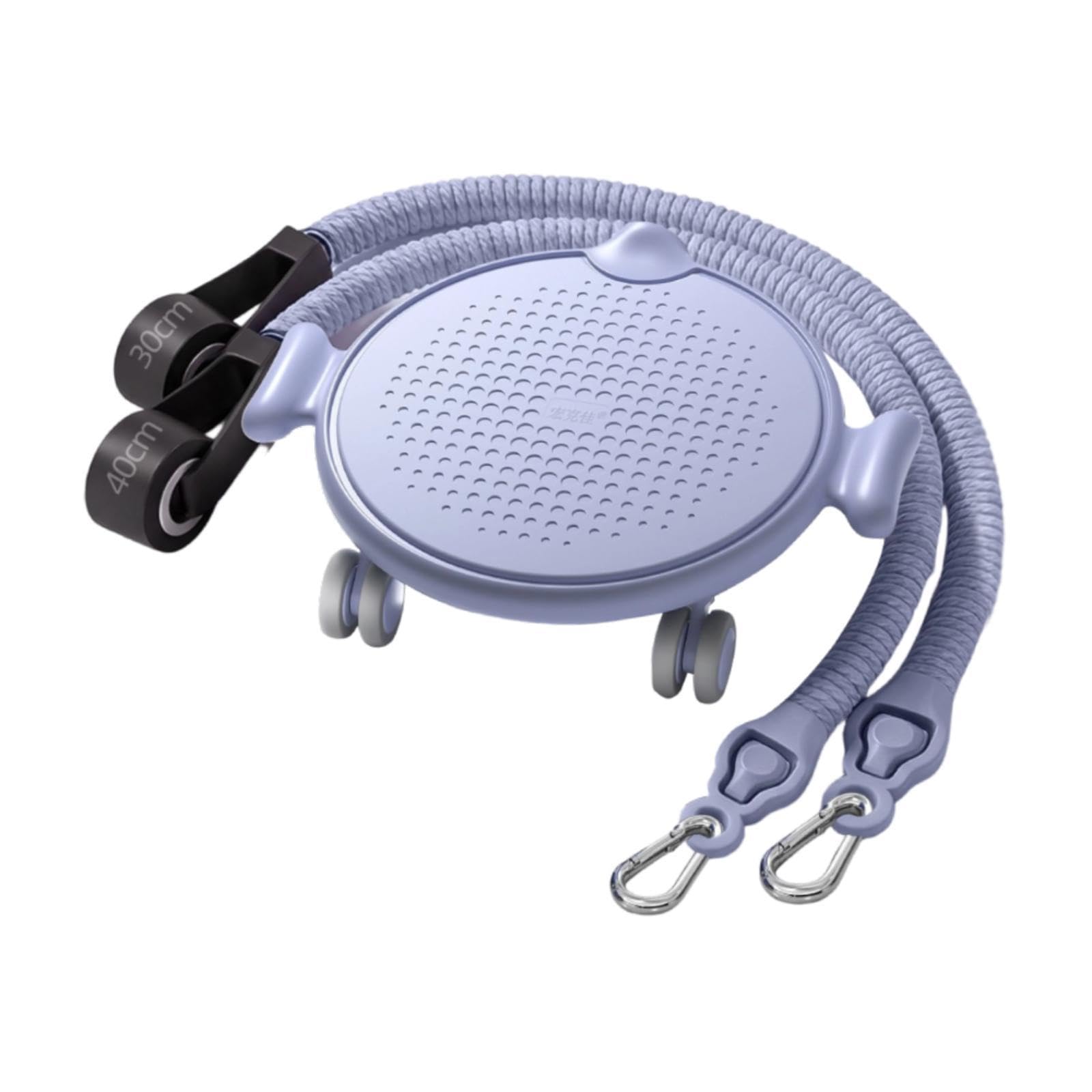 Baoblaze Rullo per Addominali, Silenzioso, per Allenamento Addominale Femminile, Pilates, Allenamento di con Bande Elastiche, Attrezzatura per