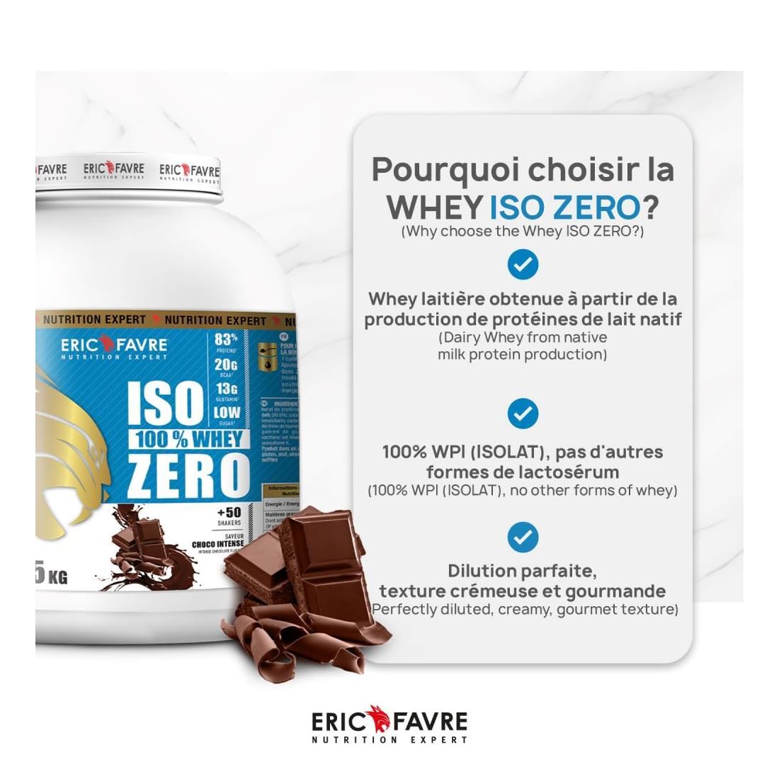 Eric Favre Iso Zero Vanilla 1,5 kg