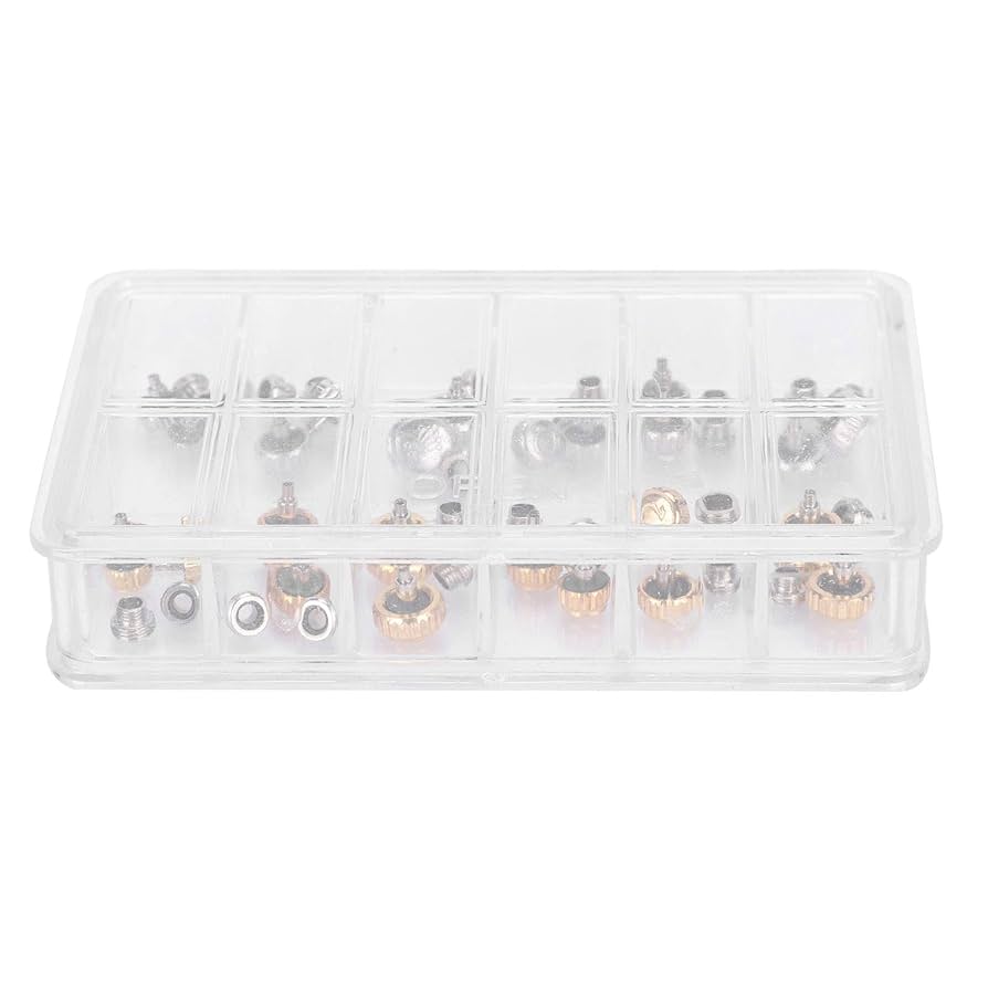 Amazon.co.jp: 時計リューズの交換用ゴールド 時計リューズ 銅