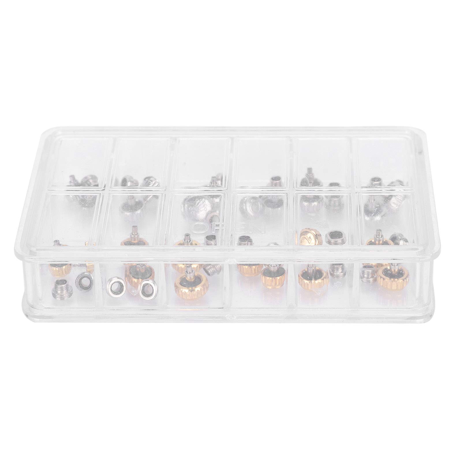 Amazon.co.jp: 時計リューズの交換用ゴールド 時計リューズ 銅