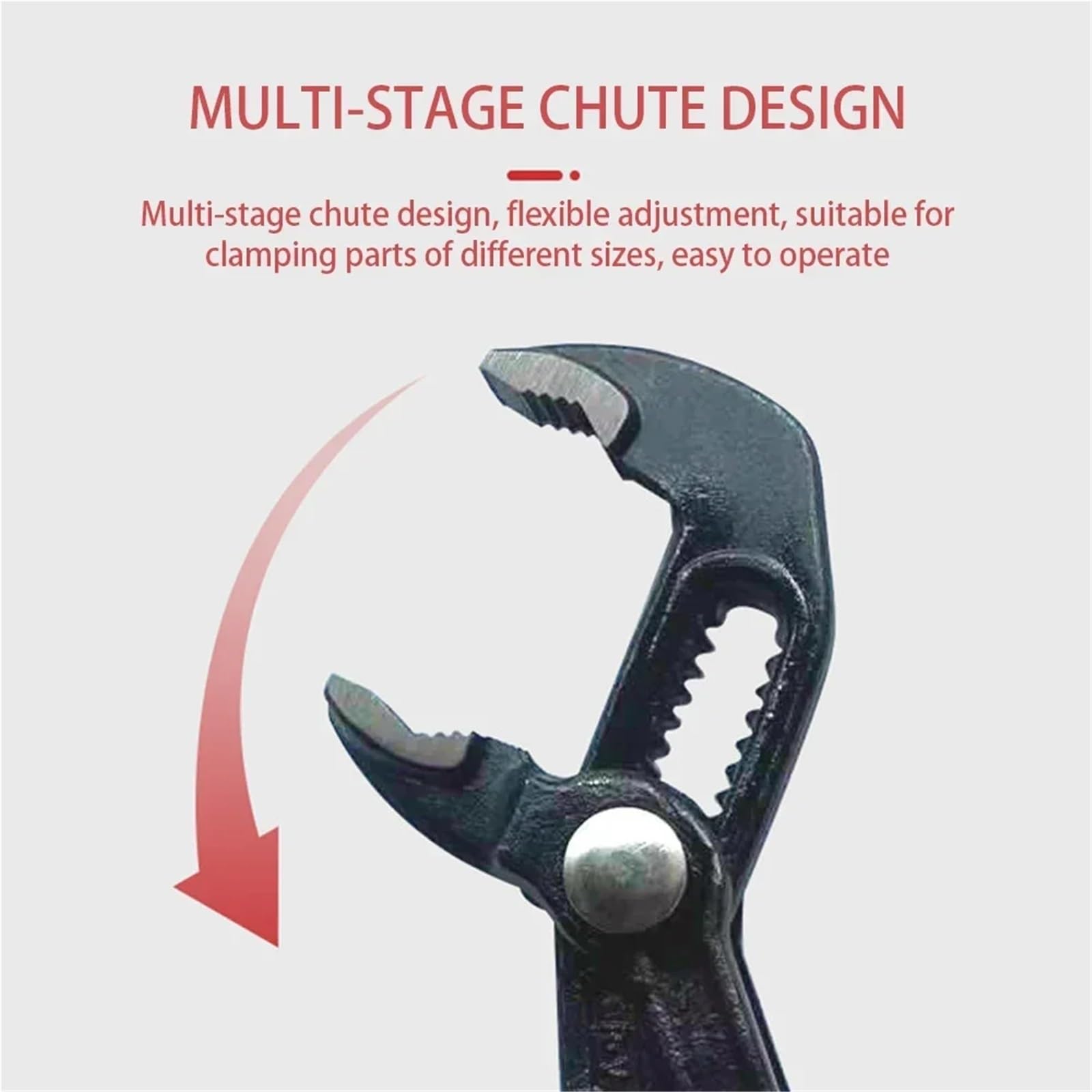 Alicates hidráulicos de crimpado, alicates universales de fontanería de 7, 10 y 12 pulgadas, ajuste rápido, bomba de agua, mordaza en V, machihembrado, para cobre y aluminio (7, 10 y 12 pulgadas)