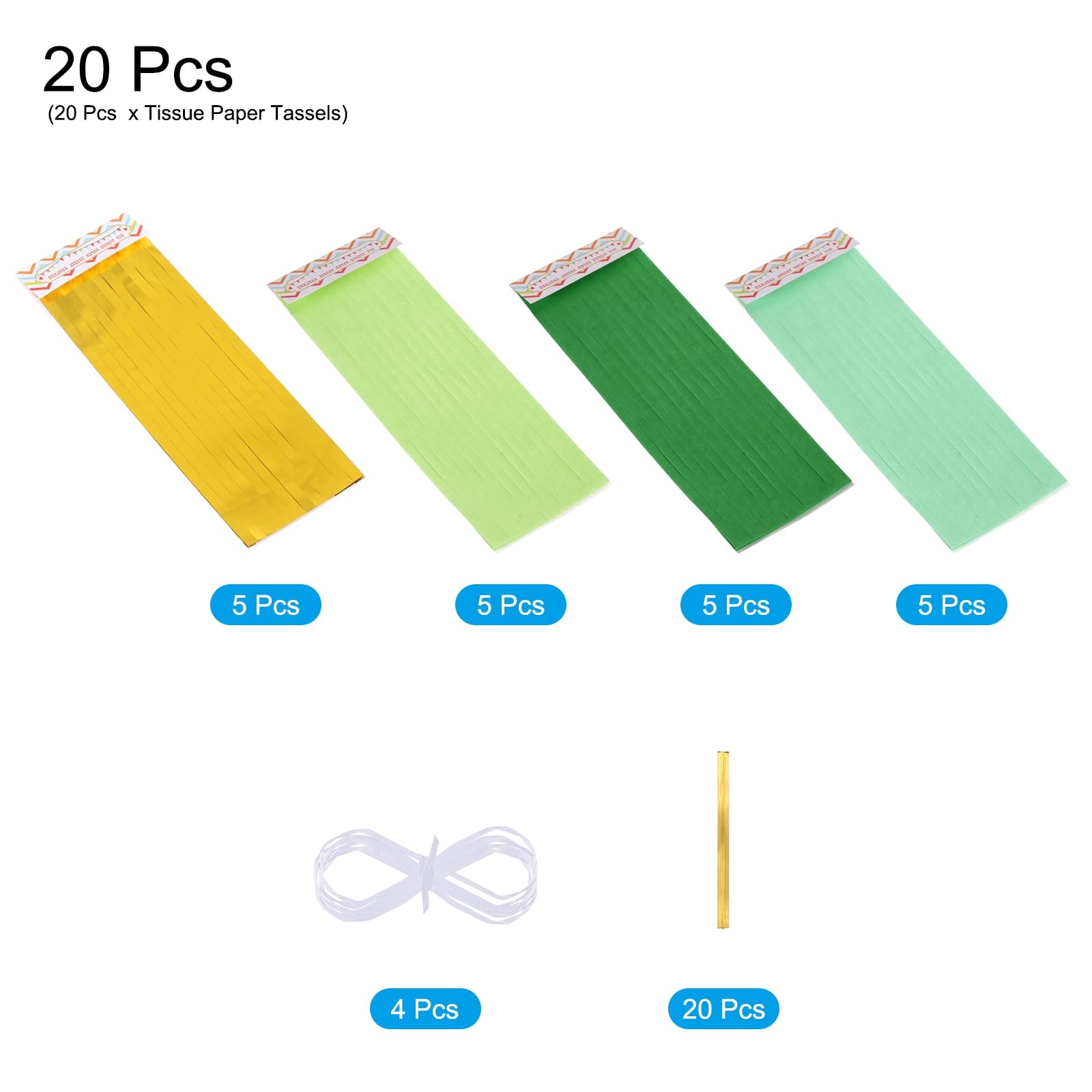 Amazon.co.jp: uxcell タッセルガーランドバナー ロープ付き