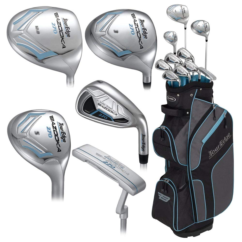 tour edge women's bazooka 270 complete set