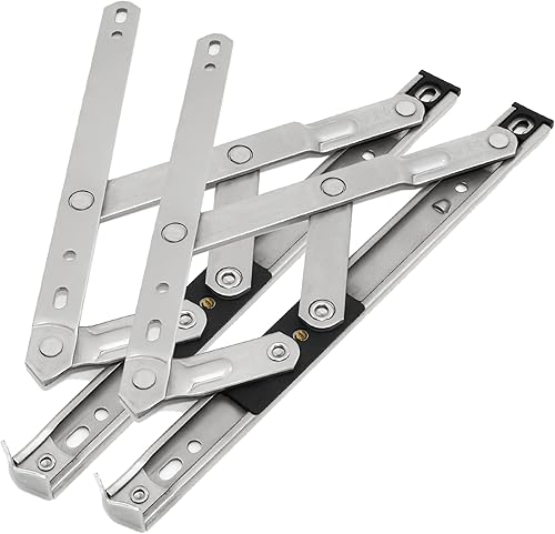 I-EASYDWW Bisagras para ventana, bisagras Winodw abatibles, estancias para ventanas, cerradura de pestillo de ventana, soporte de ventana, bisagras