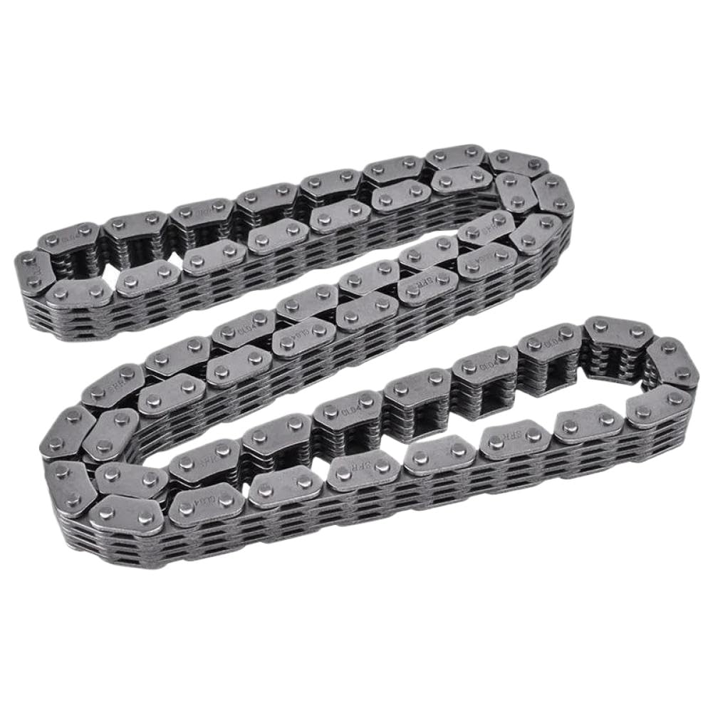 4x5 104L 104 maillons moto vilebrequin came synchronisation chaîne silencieuse Compatible avec CRF 250 R 2004-2009 CRF 250X2004-2013 2015-2017(2pc)
