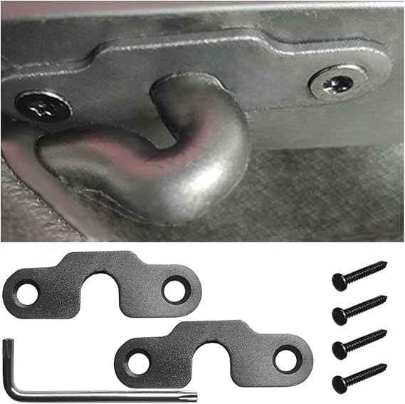 zipelo Sun Visor Repair Kit, Stainless Steel Heavy Duty