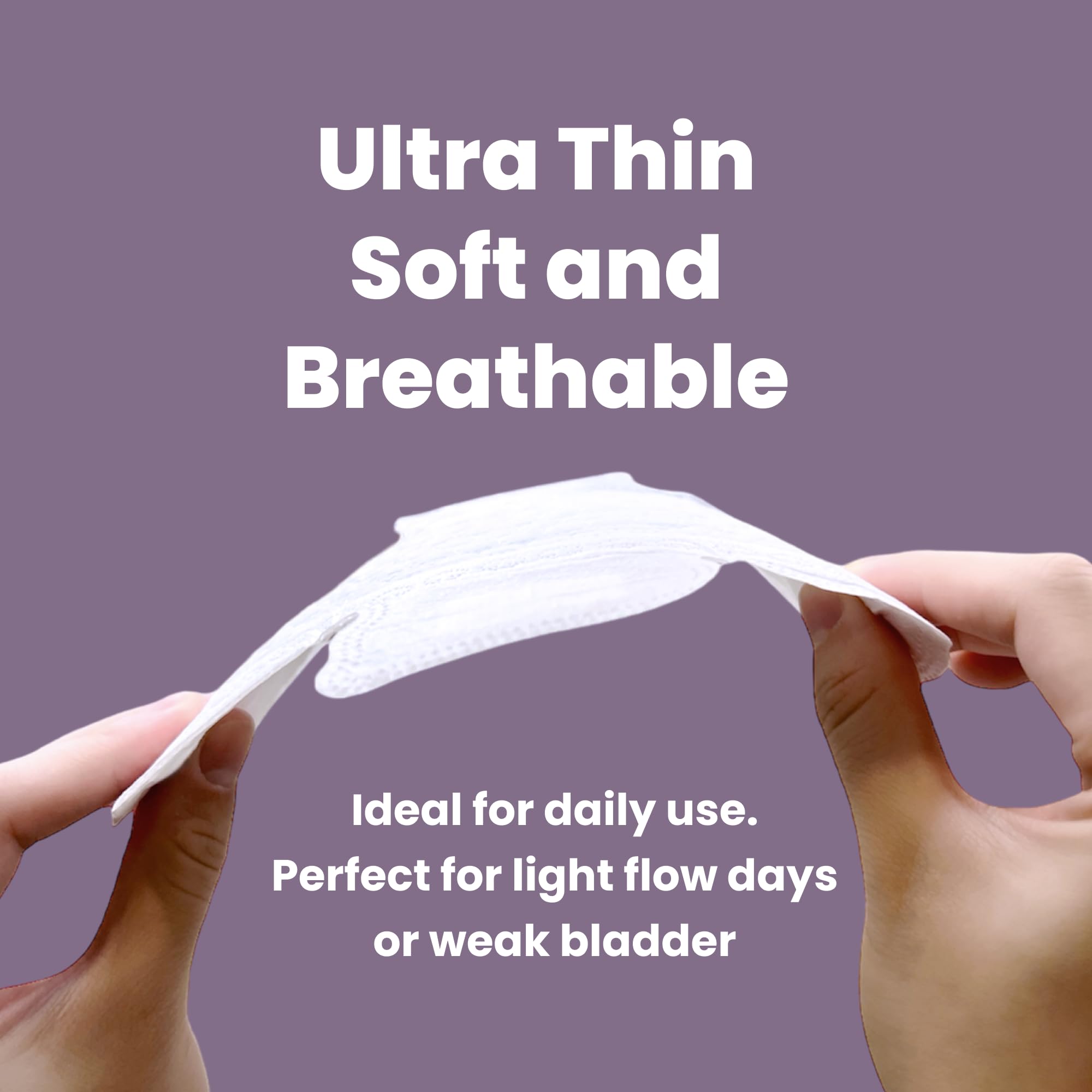 uNeat Protectores de bragas para mujeres y adolescentes, protectores con alas, mini compresas sanitarias, períodos de luz y fugas, forros diarios ultrafinos para mujeres, 30 unidades