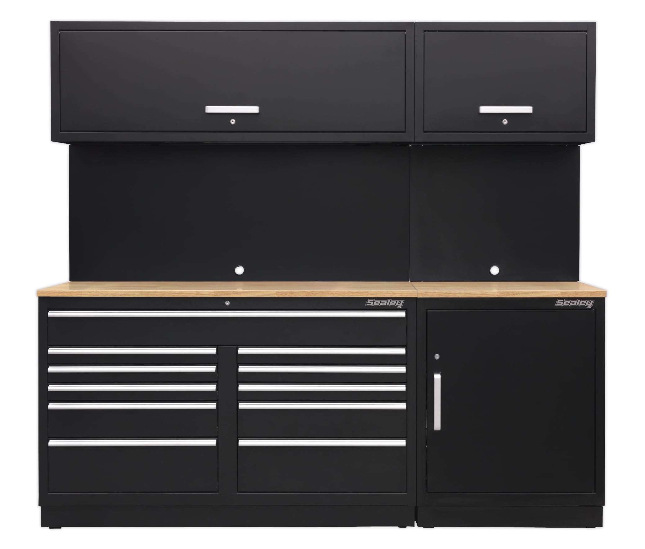 Sealey Oak Modular Storage System Combo - Worktop - Apmscombo4w