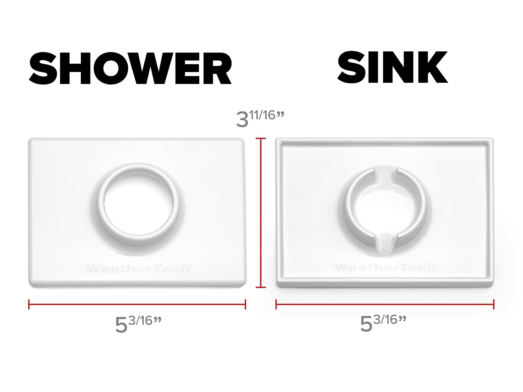 WeatherTech Jabonera SoapSaver - Fregadero, color blanco