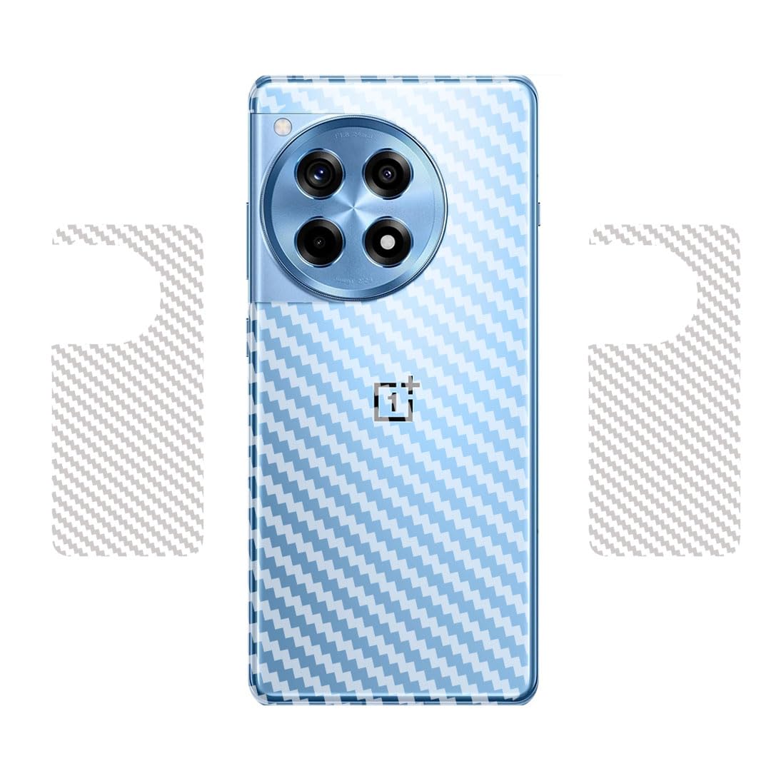 Berries™ (Pack of 2) Back Lamination Skin Compatible for ONEPLUS 12R 5G || 3D Carbon Fiber Ultra-Thin Protective Film (Transparent) with Easy Installation KIT (B0CY8DVTMJ) Amazon Price History, Amazon Price Tracker