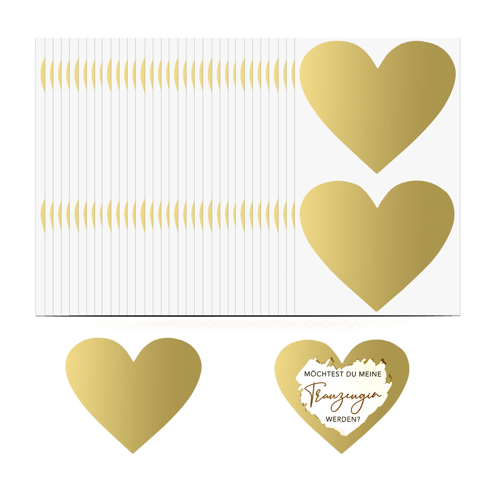 Lot De 100 Autocollants à Gratter Pour Cartes à Gratter - 7,6