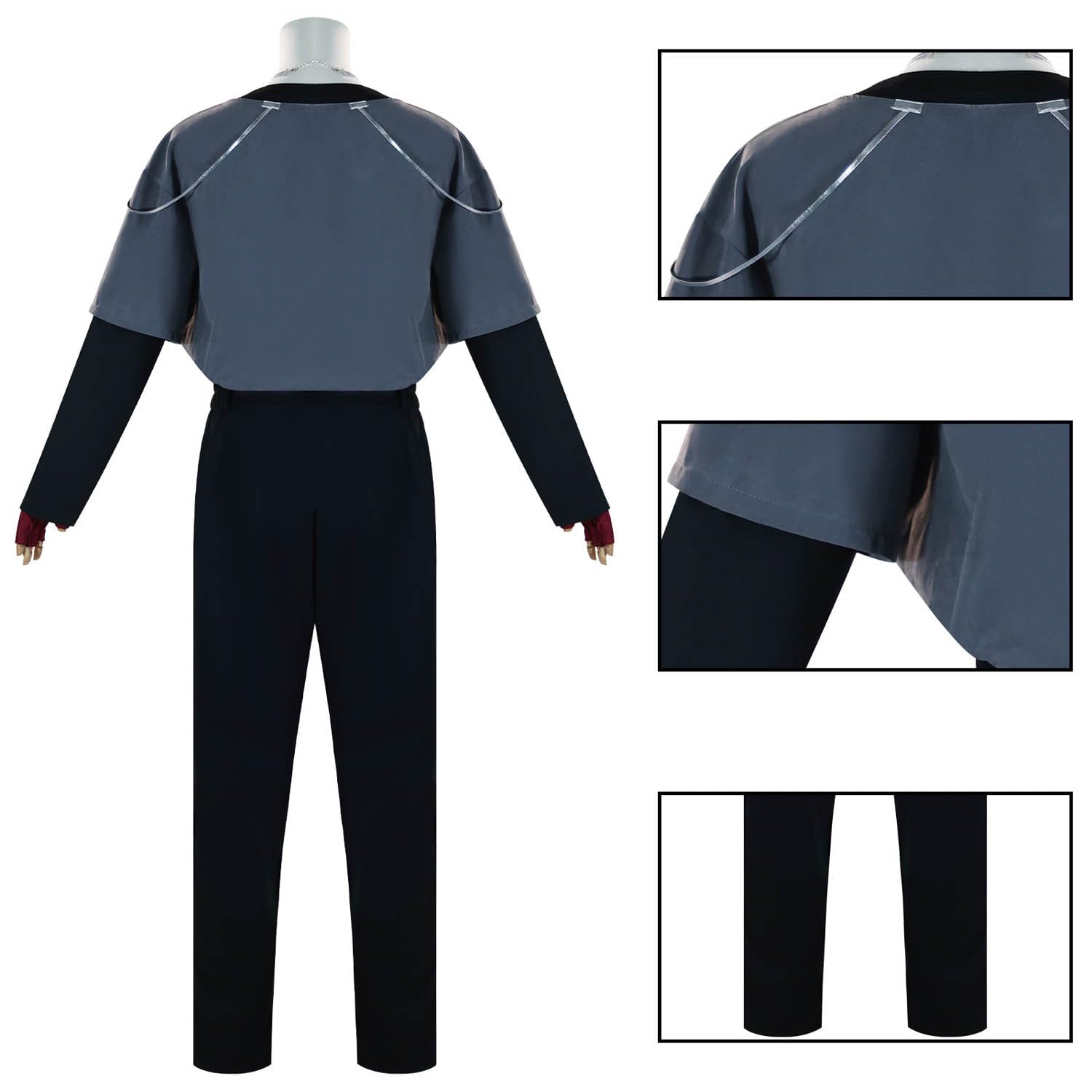 Anime Personnage Till Cosplay Costume Tenue Alien Stage Mizi Hyuna Luka Jeu de Rôle Uniforme Ensemble Complet Halloween Fête Carnaval Habiller avec Perruque pour Hommes
