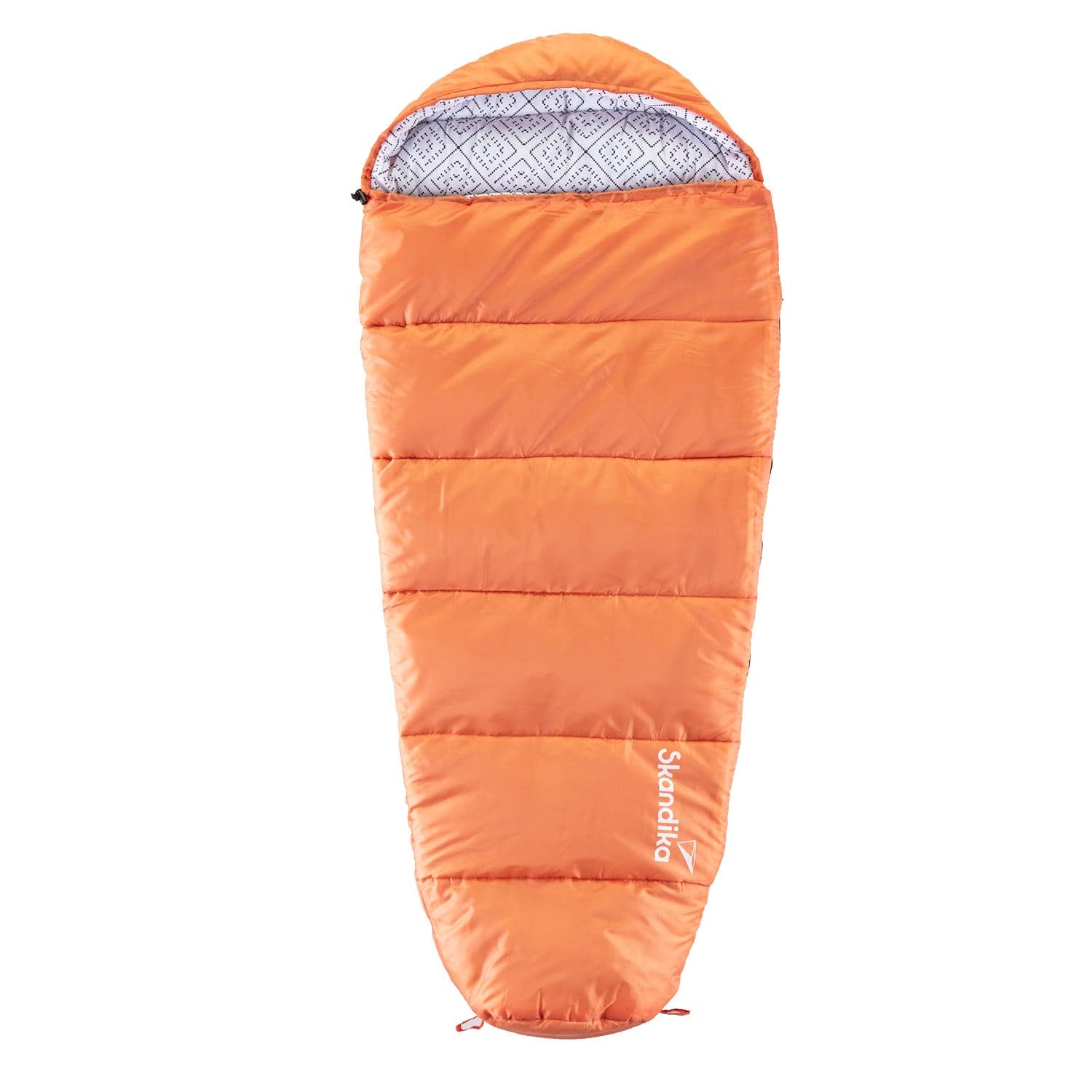 Skandika Vegas Junior Kinderschlafsack | Outdoor Camping Schlafsack für Kinder, weiches Innenfutter, kuschelig weich, wasserabweisend, Komfortbereich von 12 bis 3°C, 170 x 70 cm