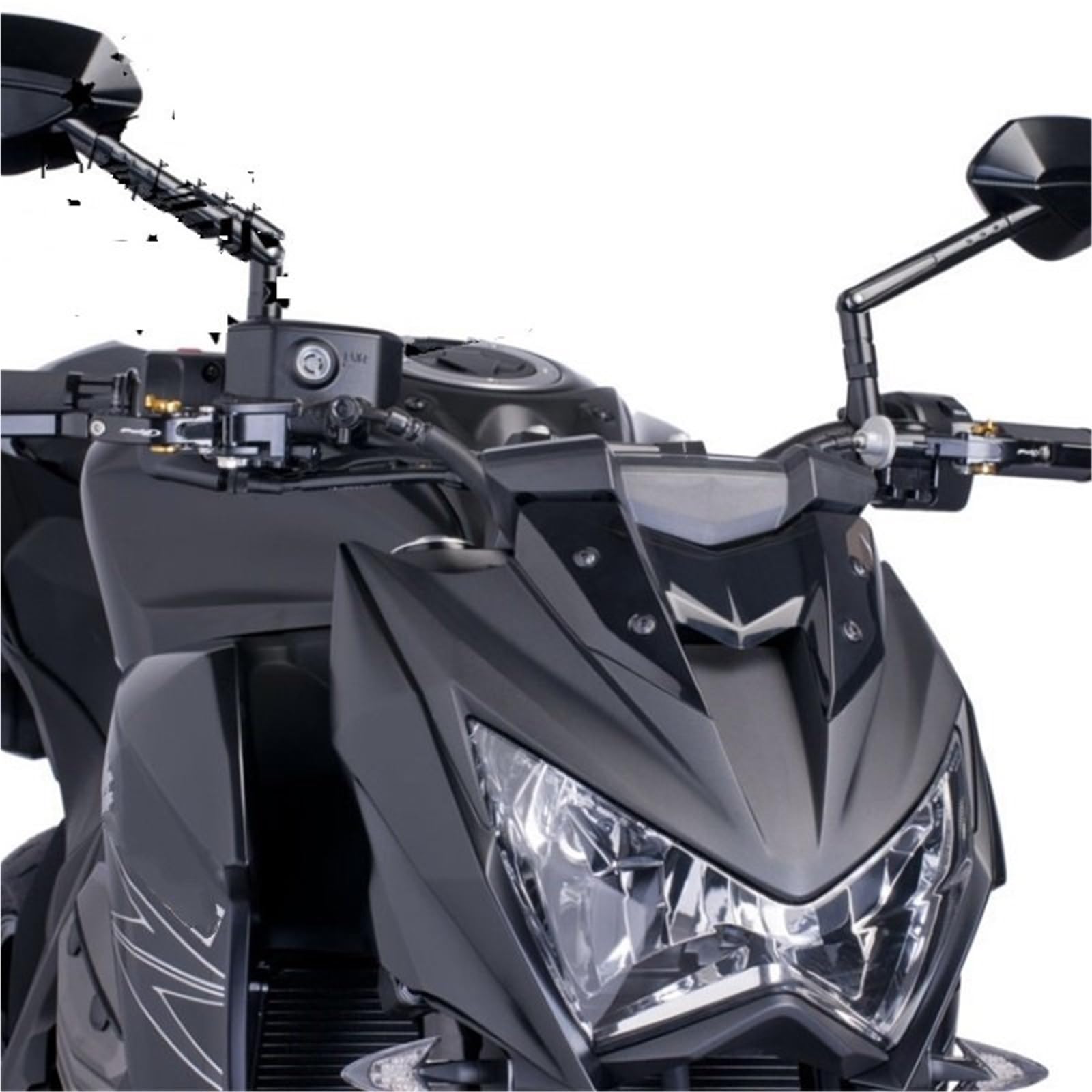 Osłona przedniej szyby motocyklowej Viser Visor Fit For KAWASAKI Z800 Z-800 2012 2013 2014 2015 2016 Przednia szyba motocyklowa