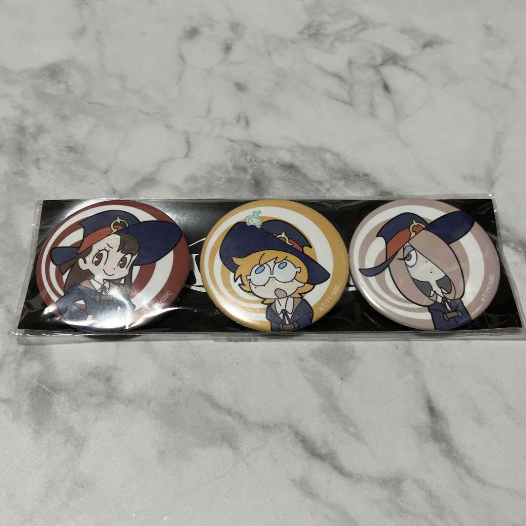 リトルウィッチアカデミア　缶バッジ　9点セット リトルウィッチアカデミア 原画 缶バッジ 9点セット