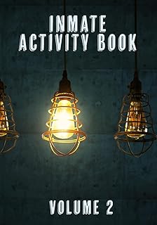 Inmate Activity Book: Volume two includes a mental health workbook, puzzles, trivia game, and art activities.