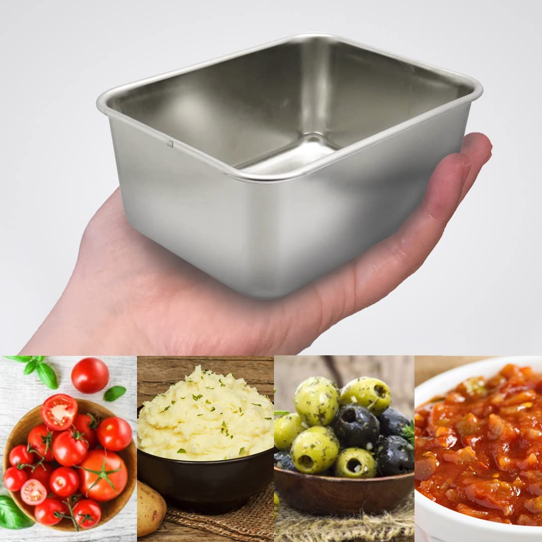 TIKUSAN Yakumi - Contenitore per spezie in acciaio inox, con coperchio, misura media, prodotto in Giappone (3 contenitori)