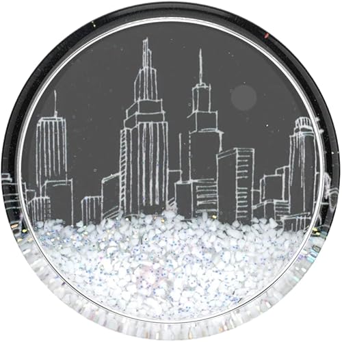 Miniatura 2 de PopSockets Agarre para teléfono con soporte expansible, Tidepool - City Scape