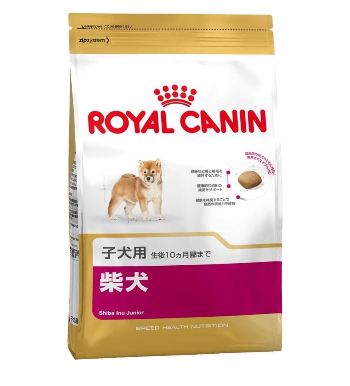 Amazon.co.jp: ロイヤルカナン 柴犬子犬（生後10ヶ月まで）3kg BHN