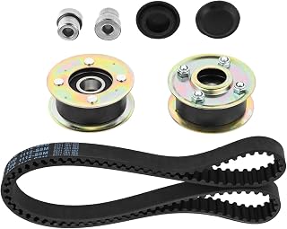Yetaha 131-4509 125-2532 Mower Idler Pulley & 120-3335 Belt Kit