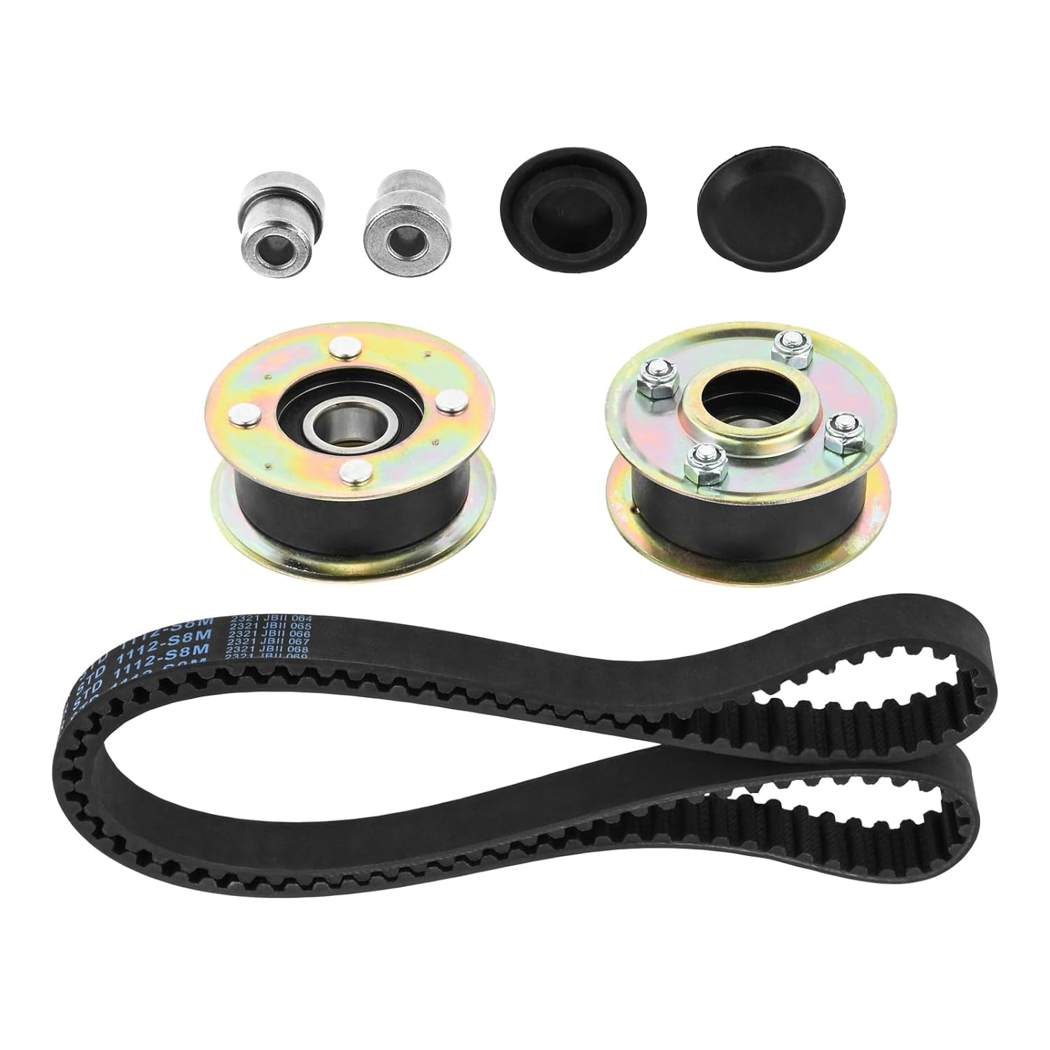 131-4509 125-2532 Mower Idler Pulley & 120-3335 Belt Kit Replacement for Toro 30" Deck Mower TimeMaster Tractors, 126-0316, 131-4506, 131-4529, 121-5763