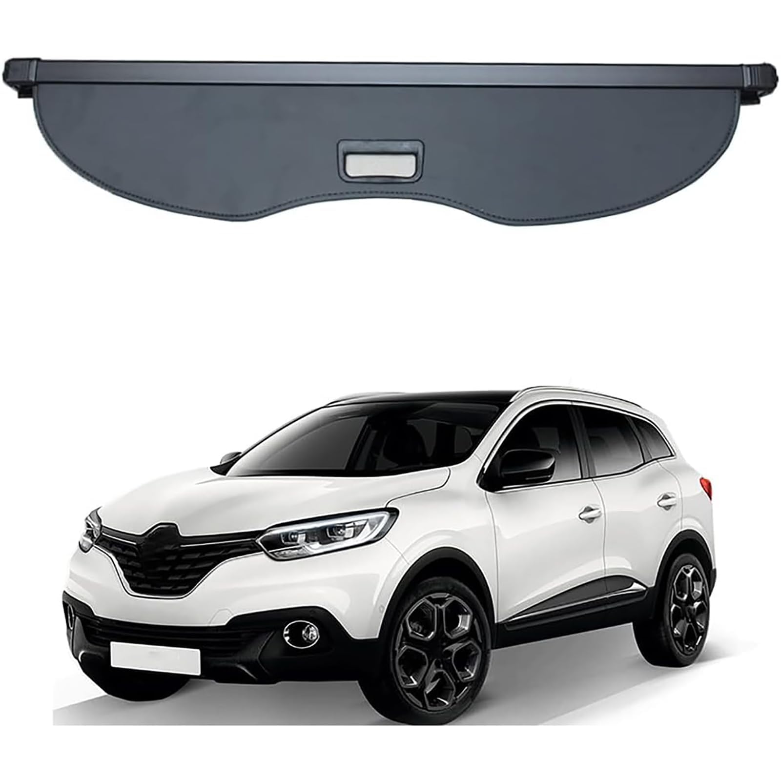 Etagère de Voiture, Convient pour Renault Kadjar 2015-2020,Protecteur de Coffre, Organisateur de Bouclier de sécurité télescopique